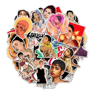 Kehlani Pack 20 PCS Stickers Music Funny Graphic Waterproof Stickers Pack, Decorative Car Wall Bottle PC Book Vinyl Stickers Decal