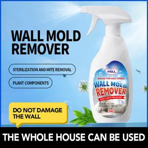 Wall Mold Remover 240ml Liquid Spray for Fast Effective Mold Removal Prevents Regrowth Special Formula Household Cleaner Sterilization and Mite Removal