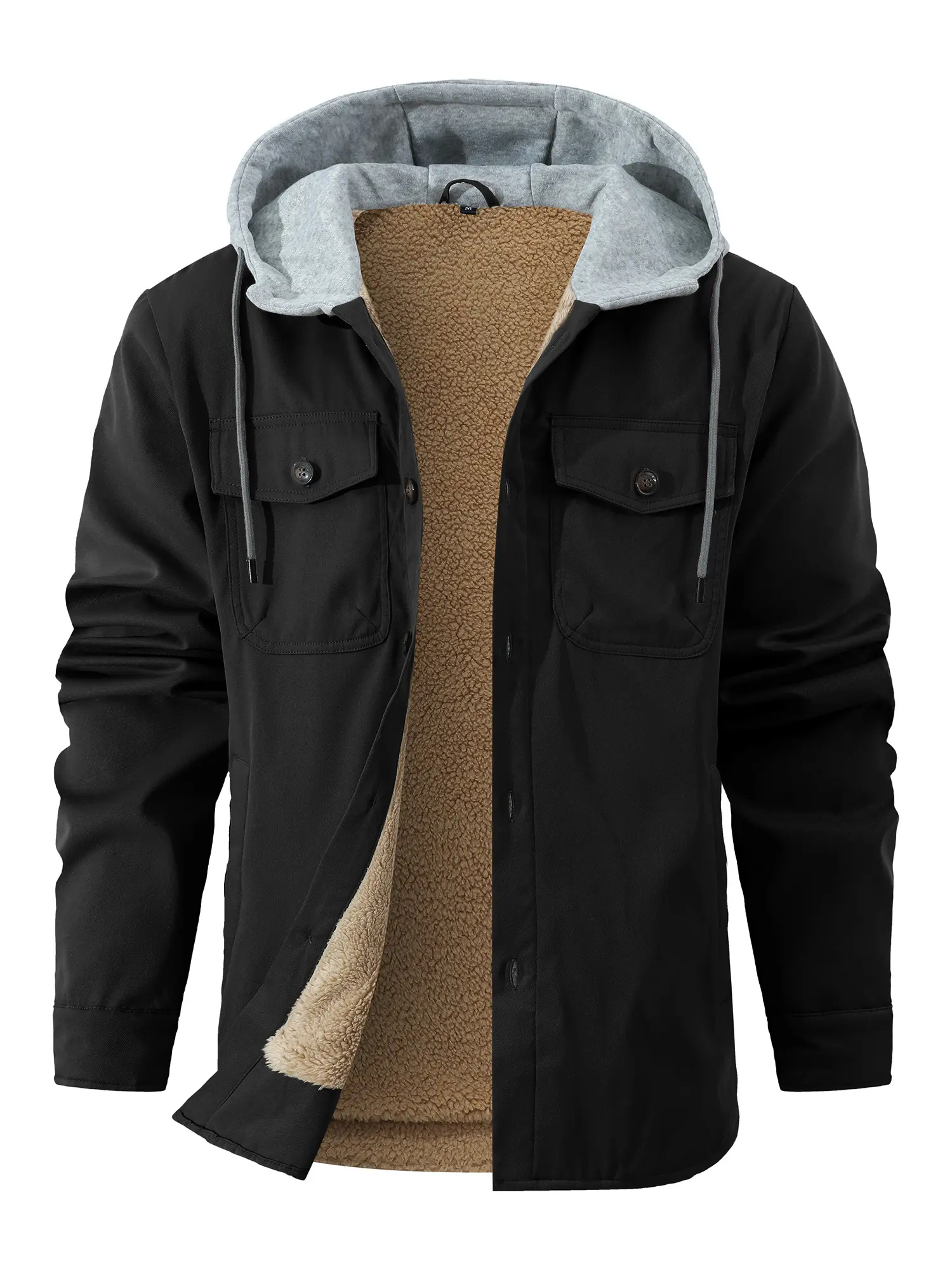 Men's Hooded Motorcycle Jacket