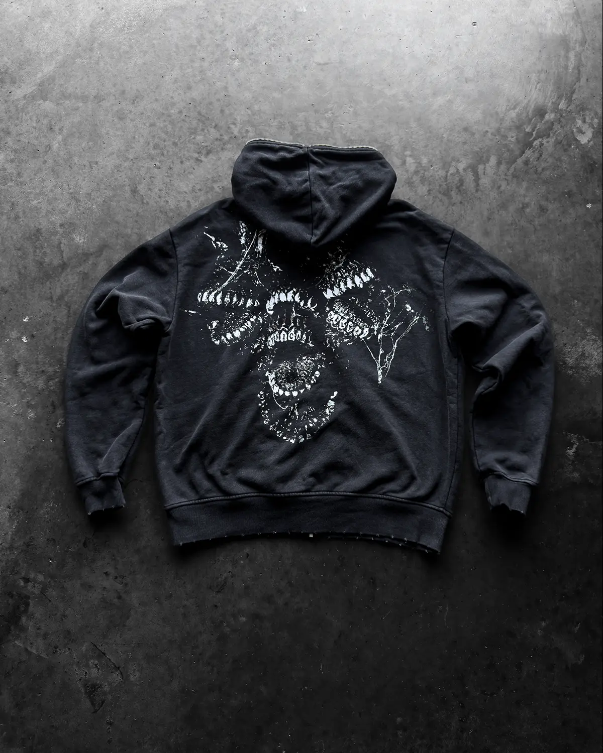 CYNICAL FULL ZIP - MENSWEAR ATHLETIC FULL ZIP HOODIE