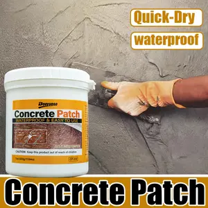 Doeyvose Concrete Repair Epoxy Resin, Concrete Sealant Waterproof, Fast-Curing Heavy Duty High-Strength Adhesive for Cracks & Chips, Durable Outdoor Use, Easy Application