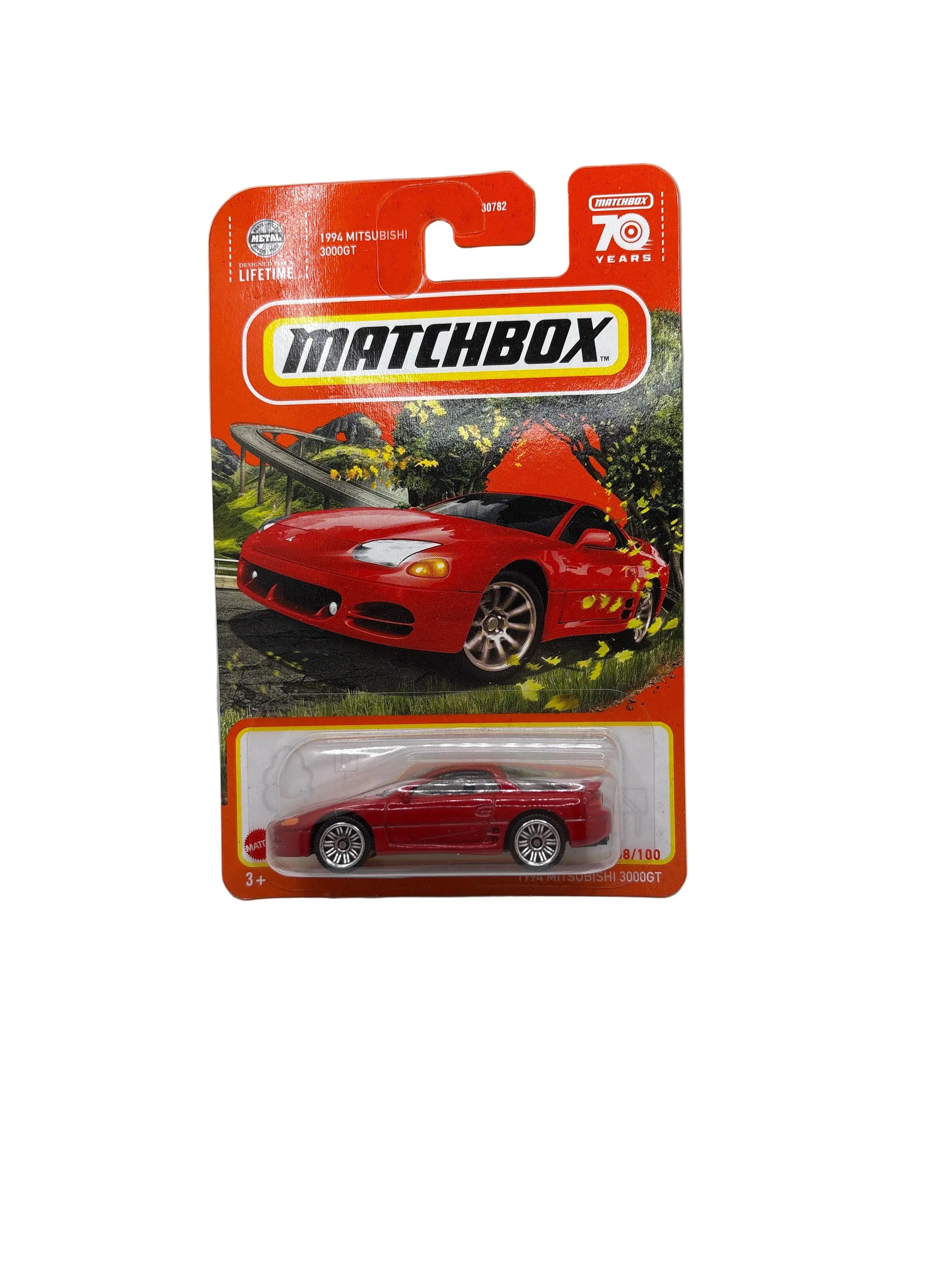 Matchbox 1994 Mitsubishi 3000GT Diecast red
