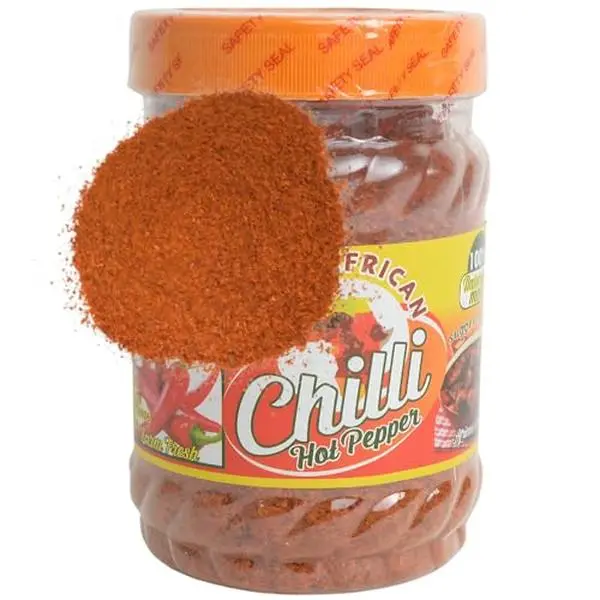 African Delights Red Chili Pepper Powder – 100% Natural, Extra Hot African Chili Spice | Gluten-Free & Vegan | For Soups, BBQ, Marinades,...