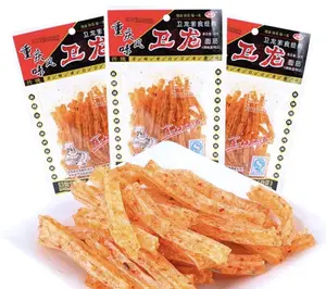 Weilong La Tiao - Spicy Chewy Snack with Bold Authentic Chinese Flavor Crispy Outside Chewy Inside Perfect for Parties Road Trips or Quick Bites
