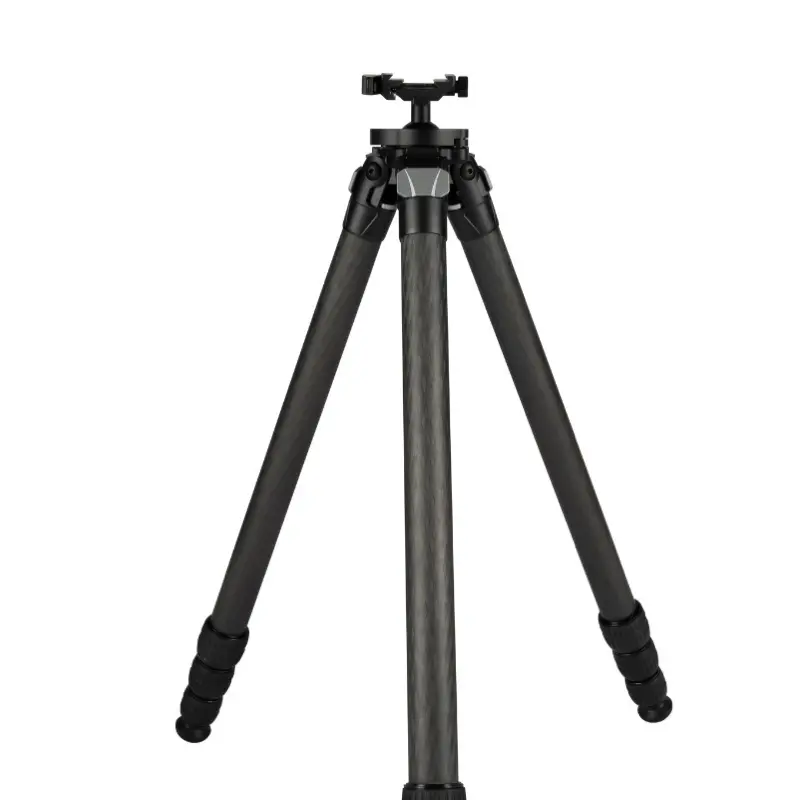 Linkogear HT-324C-BLK Carbon Fiber Tripod – Picatinny/Arca, 64" Max, 66lb Capacity - Black