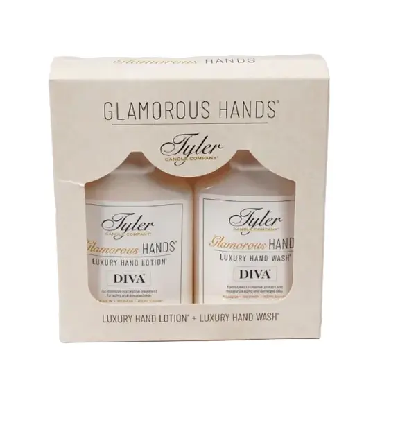 Glamorous Hands Lotion and Hand Wash Set by Tyler Candle Company