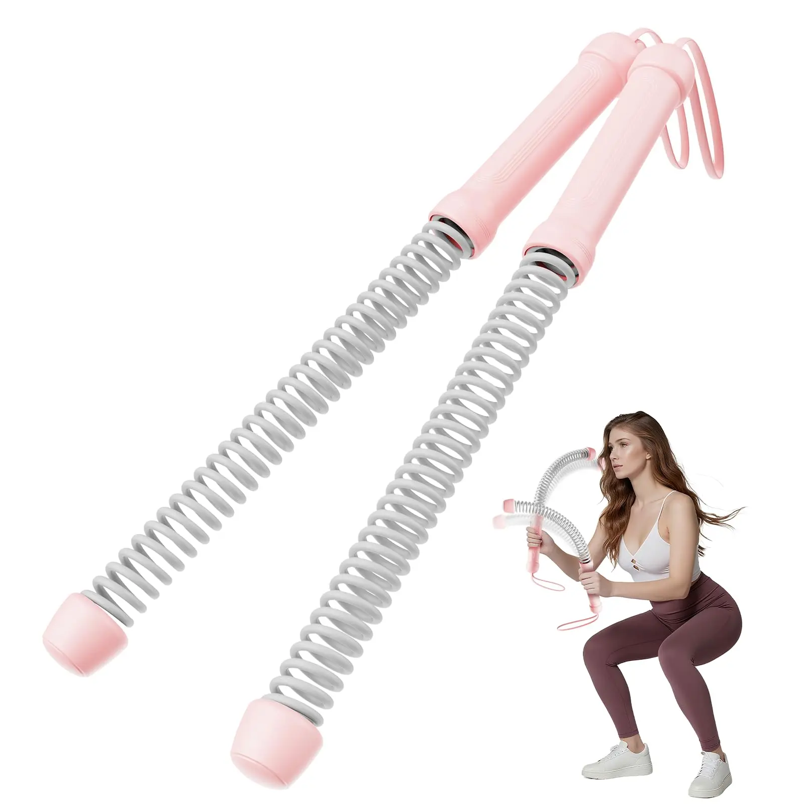 Quiet Cordless Ropeless Skipping Rope Home Gym Kit - New Upgrade, Compact Unisex, Stable Durable, Space Saving, Portable Practical Ab Equipment, Easy Setup for Small Apartments, Fits Everyone, Supports Multiple Workouts, Multi‑Move Tool