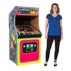 62 1/4" 3D Arcade Game Cardboard Cutout Stand-Up