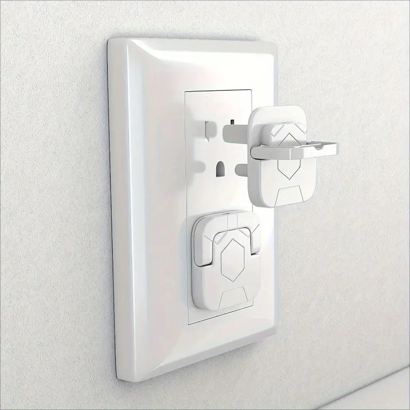 12pcs Outlet Covers Baby Proofing Safety -Child Secure Electric Plug Protectors with Hidden Handle Square Socket Covers for Electrical Outlets Baby Safety Plug Covers for Newborn Kids Toddler Protection Nursery Christmas, Halloween, Thanksgiving Day Gift