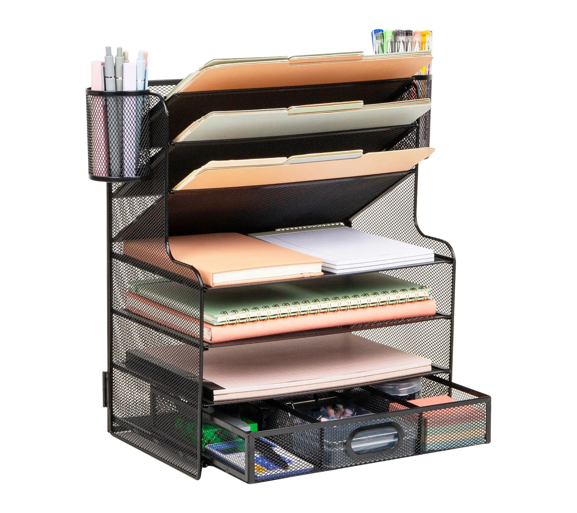 Mind Reader Mesh Desk Organizer Mind Reader Mesh Desk Organizer