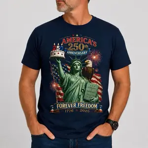 America 250: Liberty & Eagle Commemorative T-Shirt