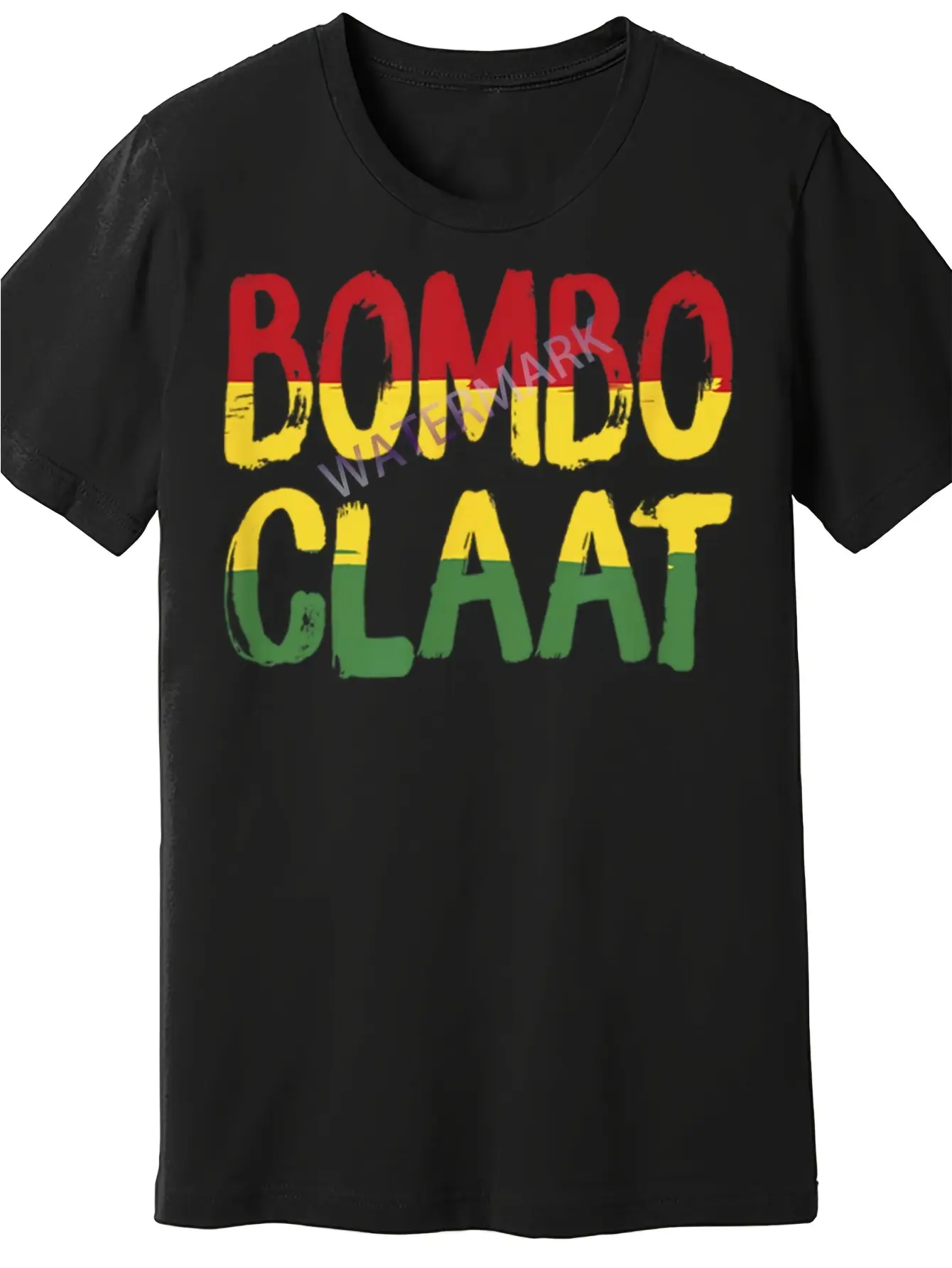 Men'S Bombo Claat Rasta Reggae Graphic T-Shirt - 1 unisex soft cotton short sleeve t shirt, vintage graphic casual tee for men women teens, perfect birthday holiday gift for camping travel gym daily street  wear