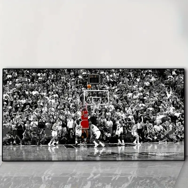 [UNFRAMED POSTER] Michael Jordan Basketball Star Silk Poster Sport Wall Art Decoration