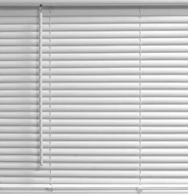 Cordless Vinyl Blinds 1 in. Room Darkening White 31 x 72 in.