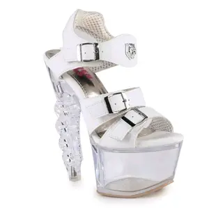 Juju Open Toe High Heel (5-8 cm)