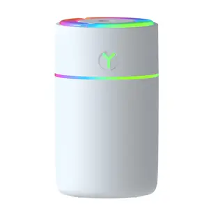 Trending Car Home Mini Humidifier, Colorful LED Light Aroma Diffuser – Type-C Powered, Portable Cool Mist for Desk, Bedroom, Office, Travel