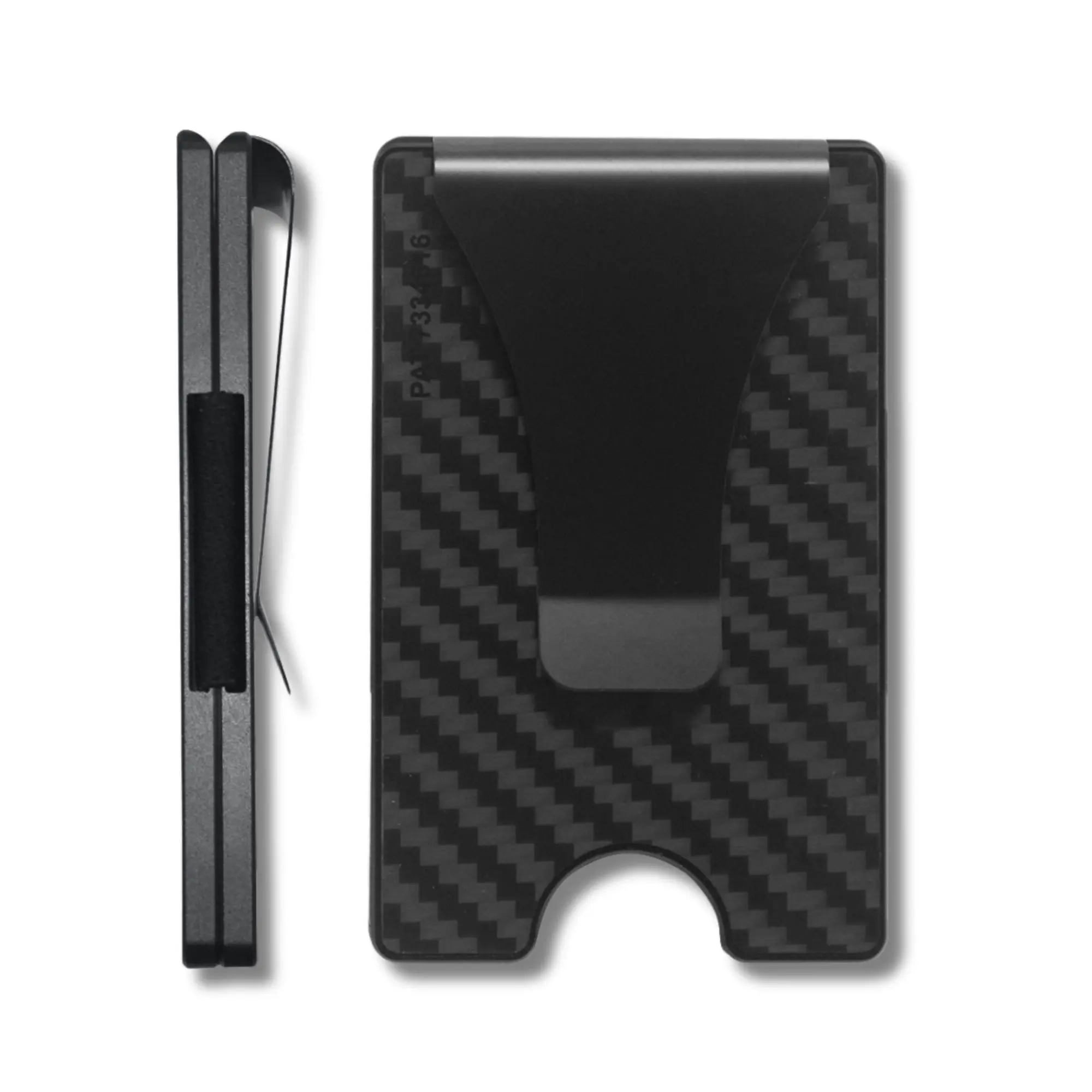 Smart Wallet Carbon Fiber RFID Blocking Minimalist Wallet Smart Wallet Carbon Fiber RFID Blocking Minimalist Wallet