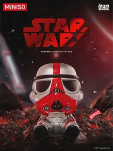 MINISO Star Wars Collection Stormtrooper Legion Icon Box Blind Box Collectible Figure Imperial Army Mini Figurine Action Figure Ideal Valentine Gift for Boyfriends Students