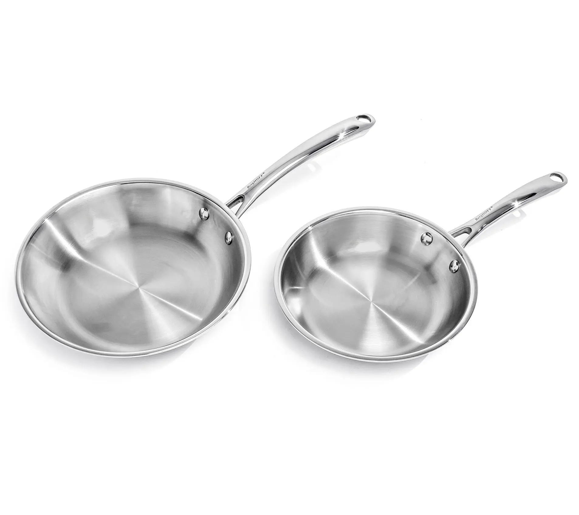 BergHOFF Professional 2Pc Tri-Ply 18/10 SS Cookware Set BergHOFF Professional 2Pc Tri-Ply 18/10 SS Cookware Set