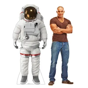 31" x 6 Ft. Astronaut in Space Suit Life-Size Cardboard Cutout Stand-Up