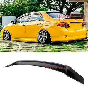 FOR 2009-2013 TOYOTA COROLLA RS STYLE GLOSSY BLACK HIGH KICK TRUNK SPOILER DUCKBILL WING