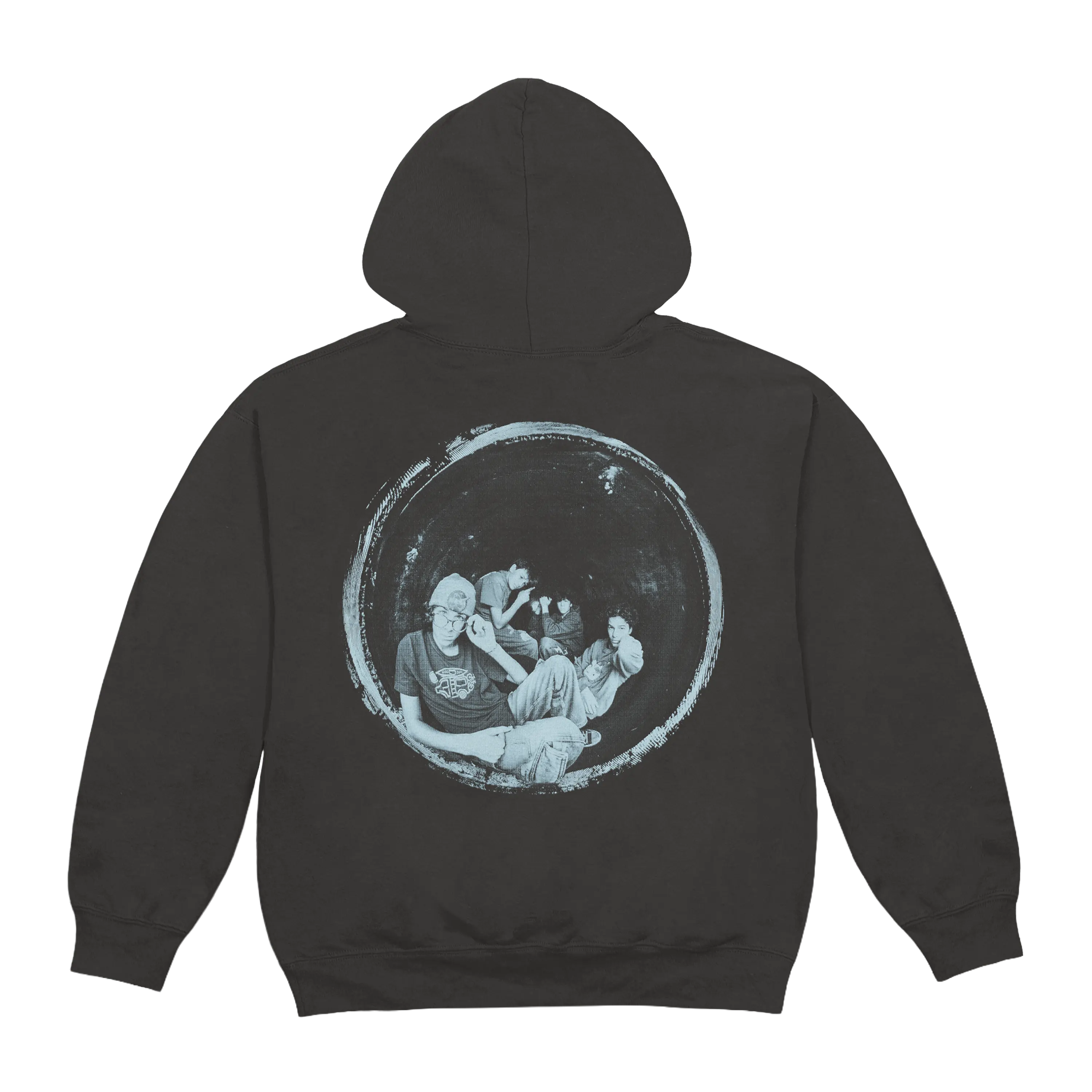 Trueblood Tunnel Hoodie, Charcoal Color Casual for Daily Wear