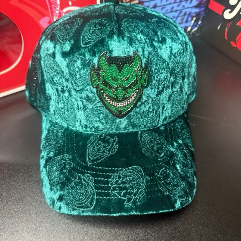 Chucky Hats El Diablo Inferno Green/Teal