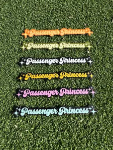 Passenger Princess Mirror Sticker- High Quality 4" Sticker decal sticker Vinyl Letter