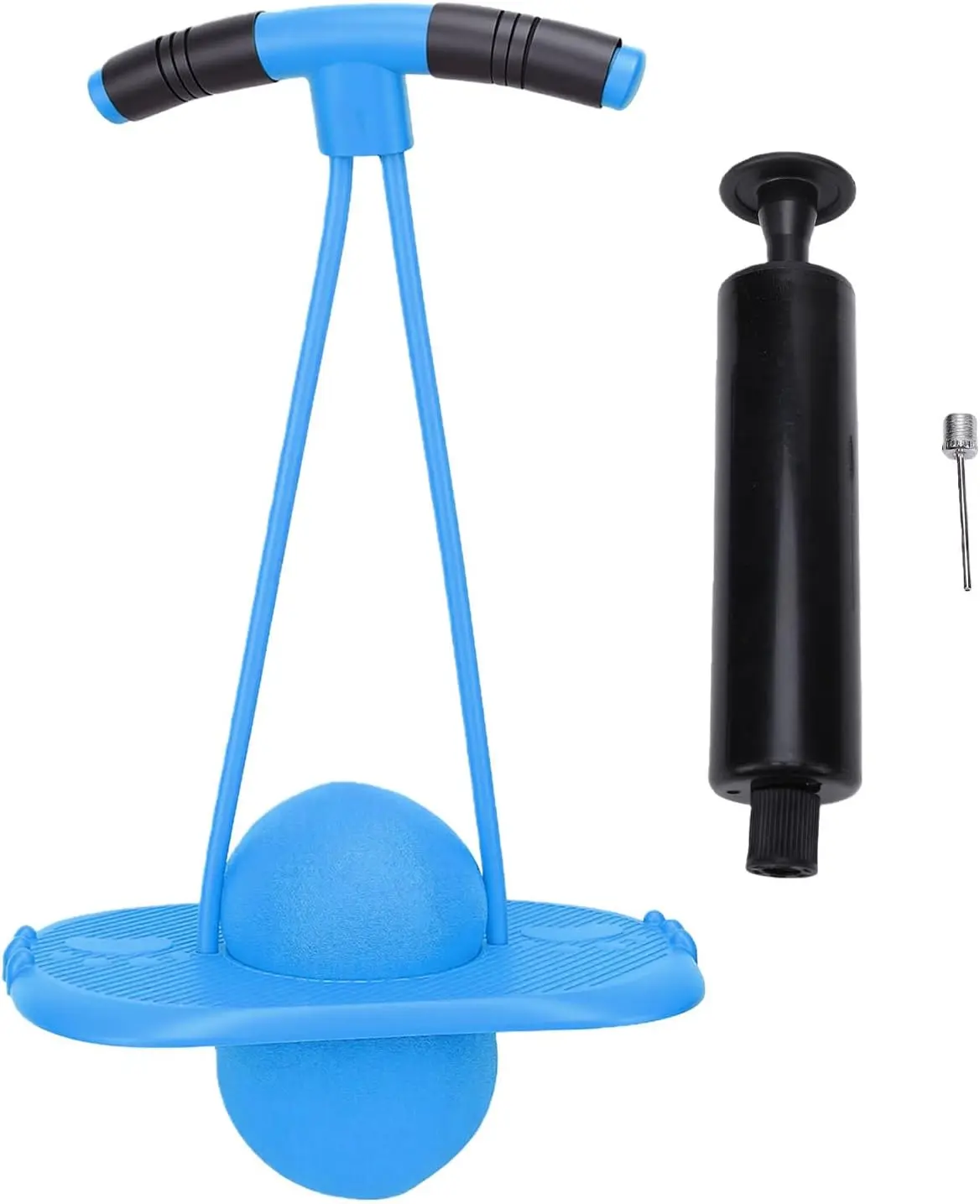 Balance Jumping Ball, Pogo Ball Moon Bounce For Kids, Bouncing Ball With Handle Up To 600 Lb Fun Pogo Stick Challenge Indoor Outdoor Bounce Toys For Balance/Coordination/Fitnes