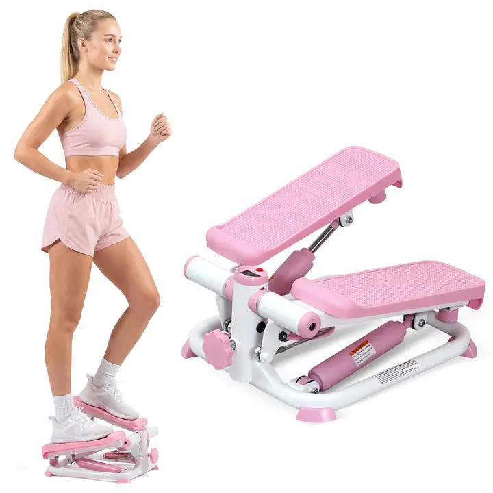 SUNNY Total Body Pink Stepper Machine
