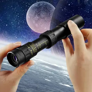 10-300x40 Zoom Telescope, HD 4K Portable High Magnification Outdoor Binoculars, Professional Single Tube Bak4 Prism, Ideal for Hunting Camping