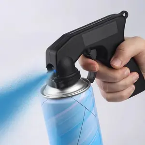 Self-Spray Paint Auxiliary Handle, Plastic Material, Heavy Duty, Ideal for DIY Projects, Easy Grip Design, Durable Construction