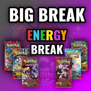 TCG SHRIMP Pokemon (ENERGY BREAK) POKEMON BIG Pack Break