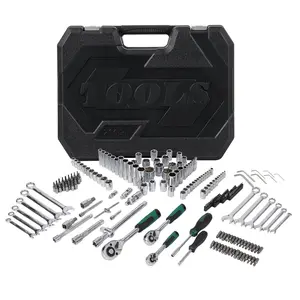 216PCS Professional Mechanics Tool Kit and Socket Set – Heavy-Duty Industrial Wrench Box for Automotive & Home Repairs – 72-Tooth Ratchets, Multiple Drive Sizes