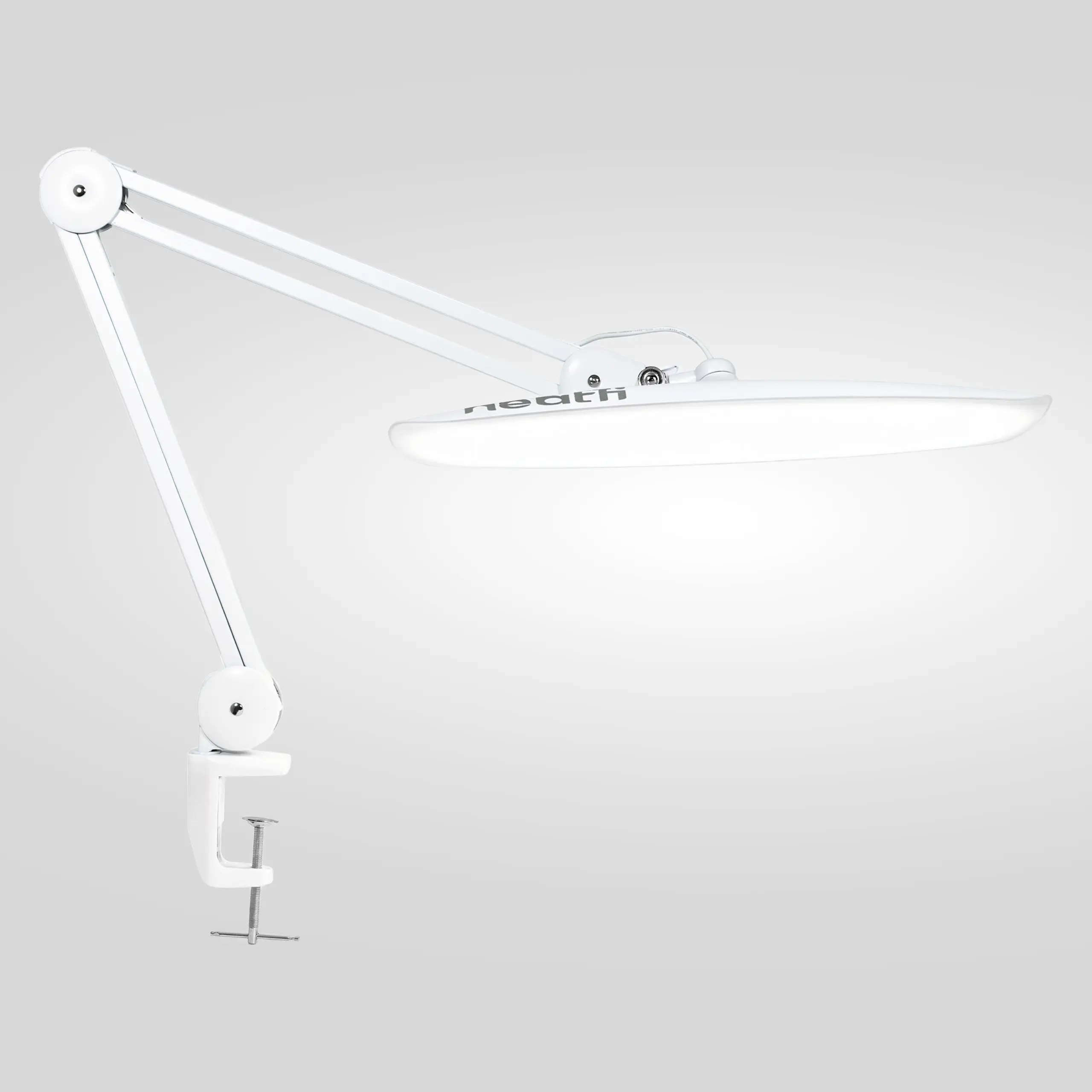 Neatfi 2200 Lumens LED Desk Lamp - Shadow-Free Task Lighting | 4-Level Dimming | Home Office, Nails & Crafts Use | 20-Inch Wide Head