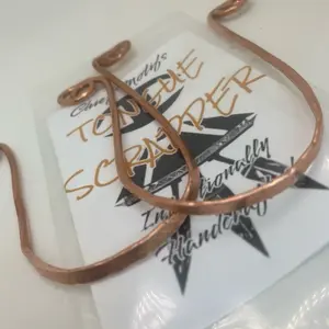 Copper Tongue Scraper set of 2