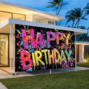 Sweet Happy 16th Birthday Banner, Perfect Party Decoration, Ideal Gift for Boys/girls, Celebrate Milestone with Style