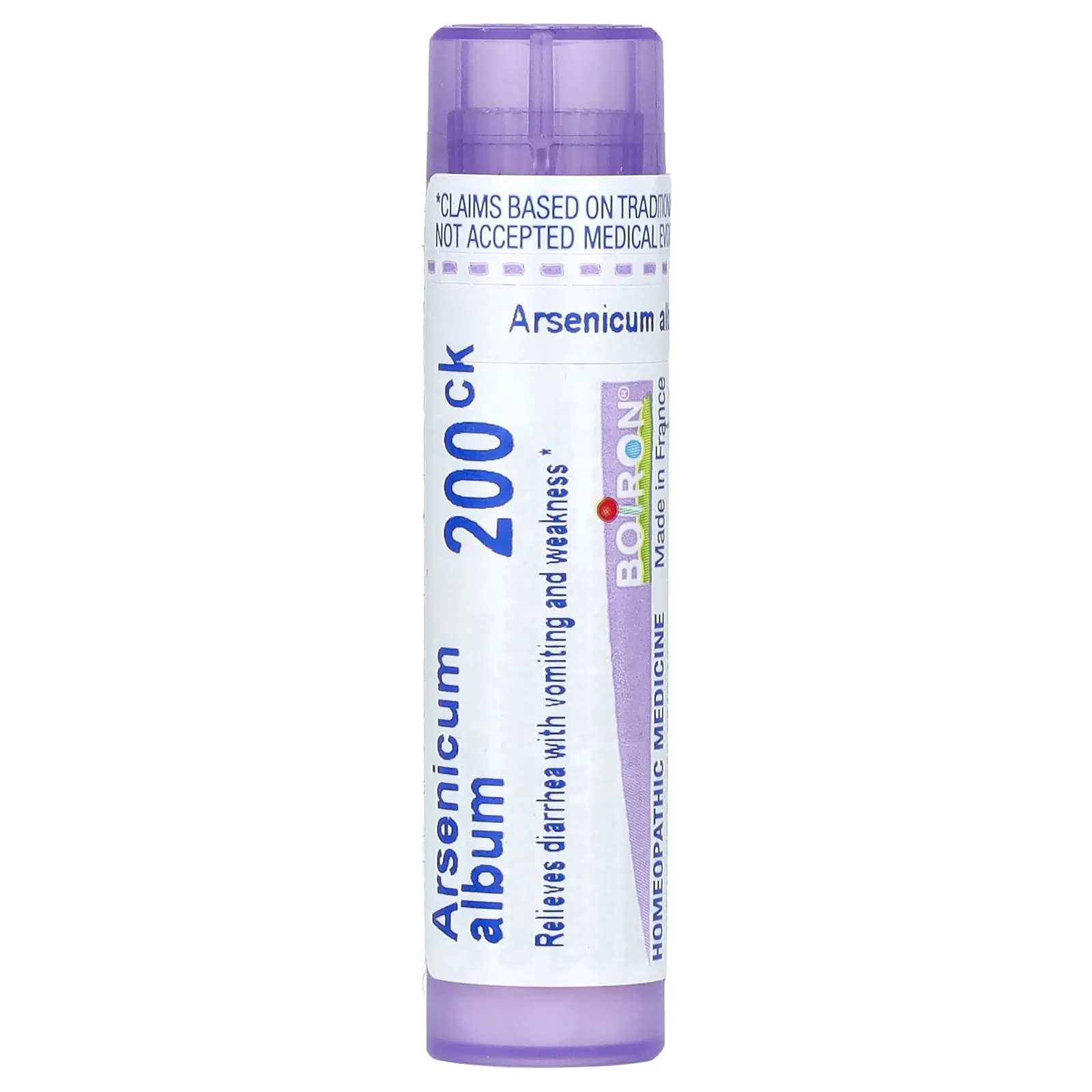 Boiron Arsenicum Album, 200CK, Food Poisoning Relief, Approx 80 Pellets | HSA/FSA Eligible