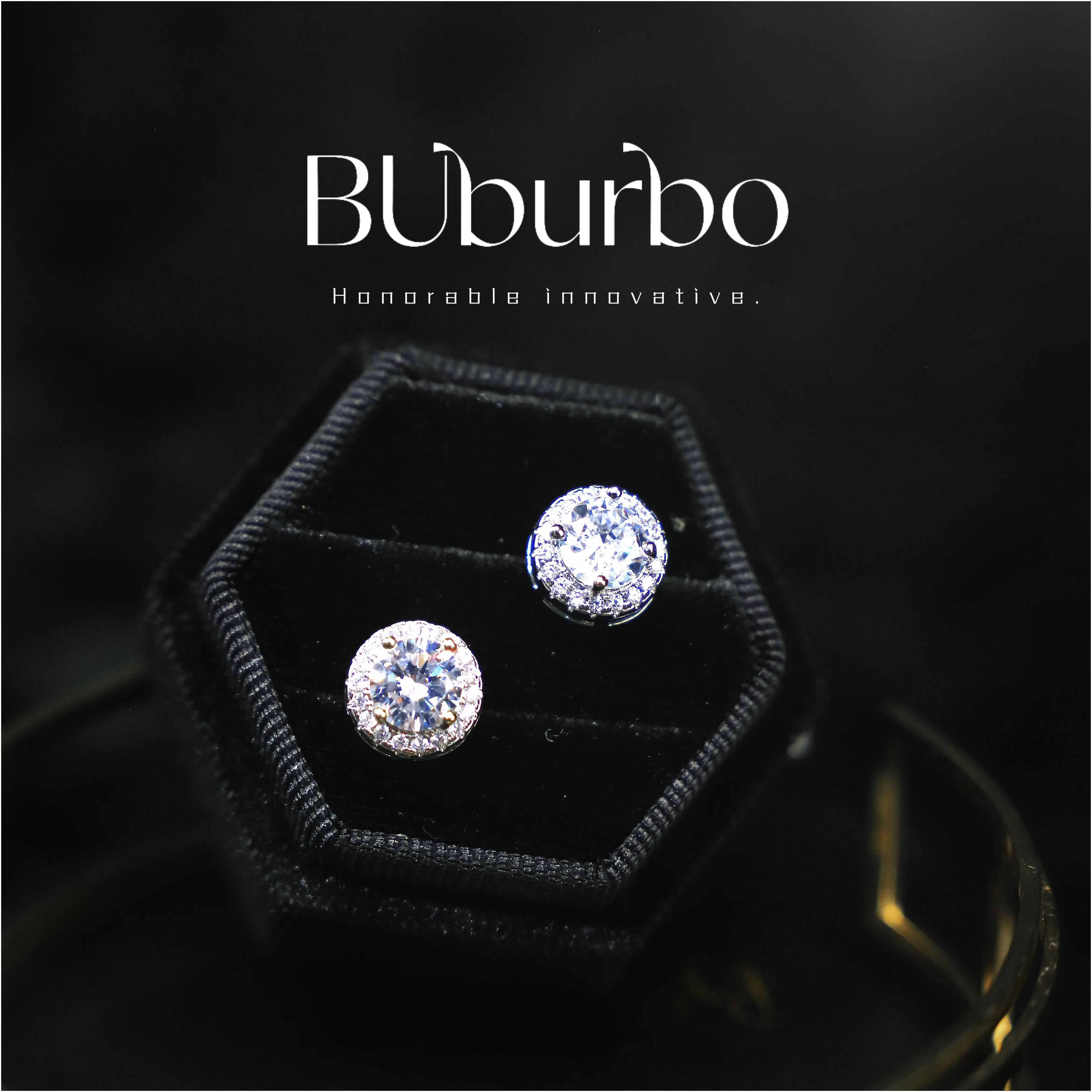 【Must be】S925 Silver Premium Round Moissanite Stud Earrings - New Drop, Only 1CT Option | Fan/Green/Purple/Black/Blue/Colorful Styles | Elegant Timeless Earrings Gift for Men & Women | Genuine Authenticity Certificate | dealsforyoudays Gift