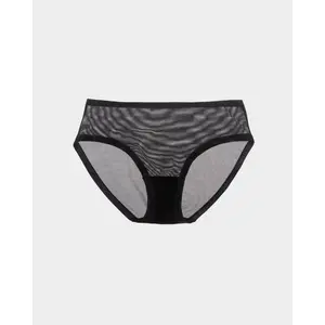 Black Mesh Brief