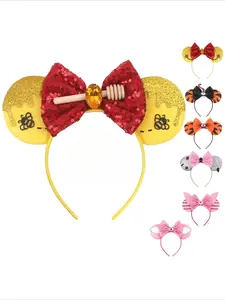 Happy Bear and Friends Ears - Perfect for Theme Park visits, Parties, Dress-up, and more!