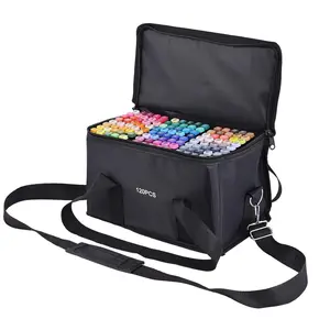 Multi Colors Easy, Dual Tip Art with Fine Point Nib Wide Sketching Adult Coloring coloring bulk markers marker sets painting zipper envelope
