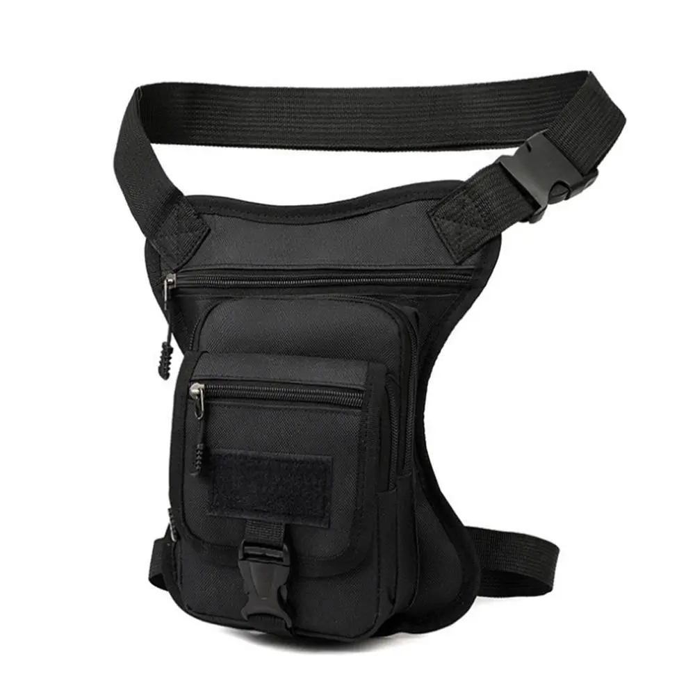Small Unisex Outdoor Camouflage Waist Leg Bag, Casual Crossbody Sports Bag, Multi-Functional Hiking Tool Bag, All Seasons Nylon, Hiking Accessories