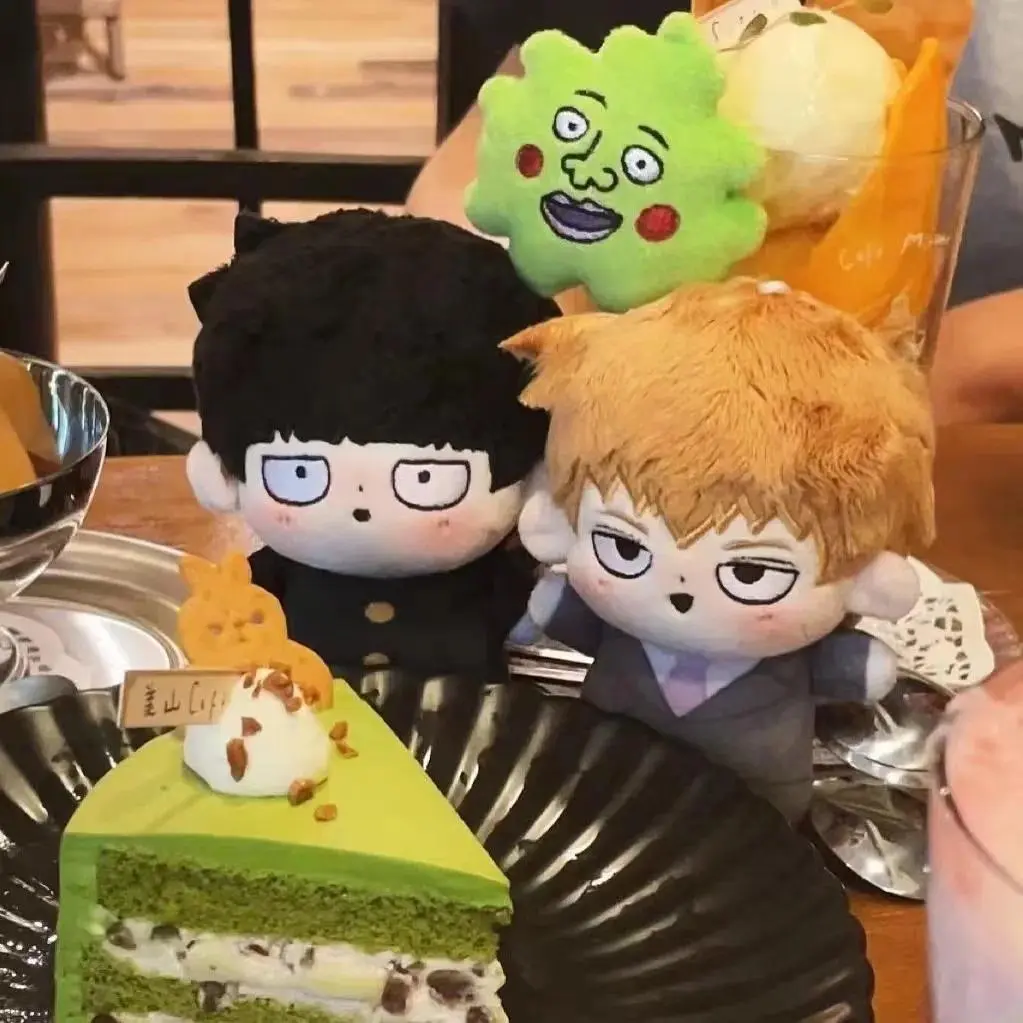 Anime Mob Psycho 100 Dimple Plush Keychain Shigeo Kageyama Reigen Arataka Starfish Form Cotton Doll​ Pendant Gift