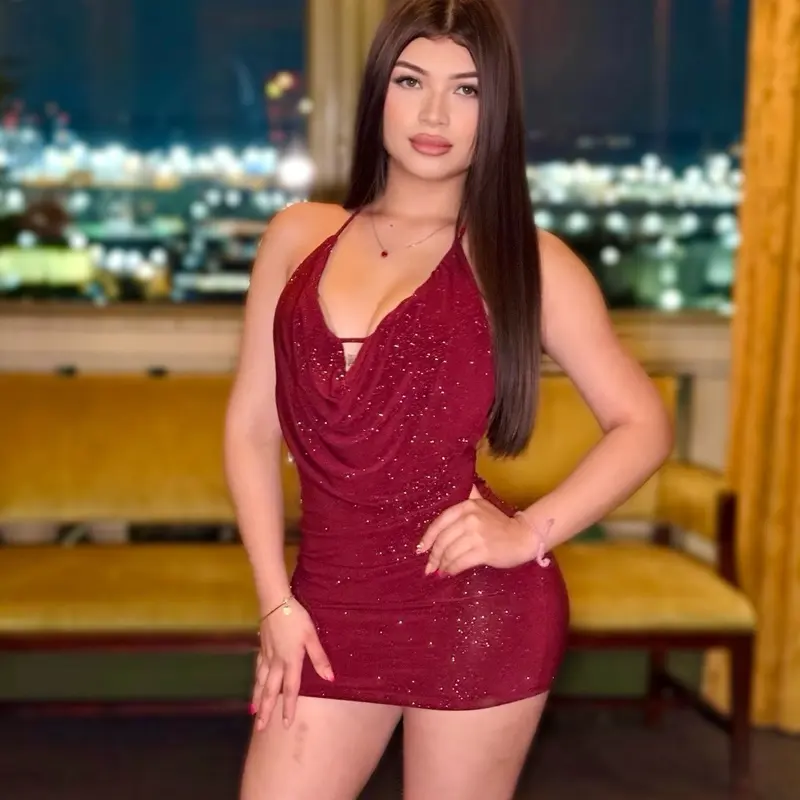 black glitter detail ruffle mini dress - TikTok Shop black glitter detail ruffle mini dress - TikTok Shop