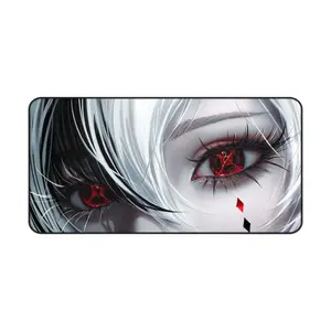 Arlecchino Genshin Impact Mousepad, Anime Mouse Pad, Smooth Surface Desk Mat for Gaming Room, Gift for gamer, Home Decor, Desk Accessories