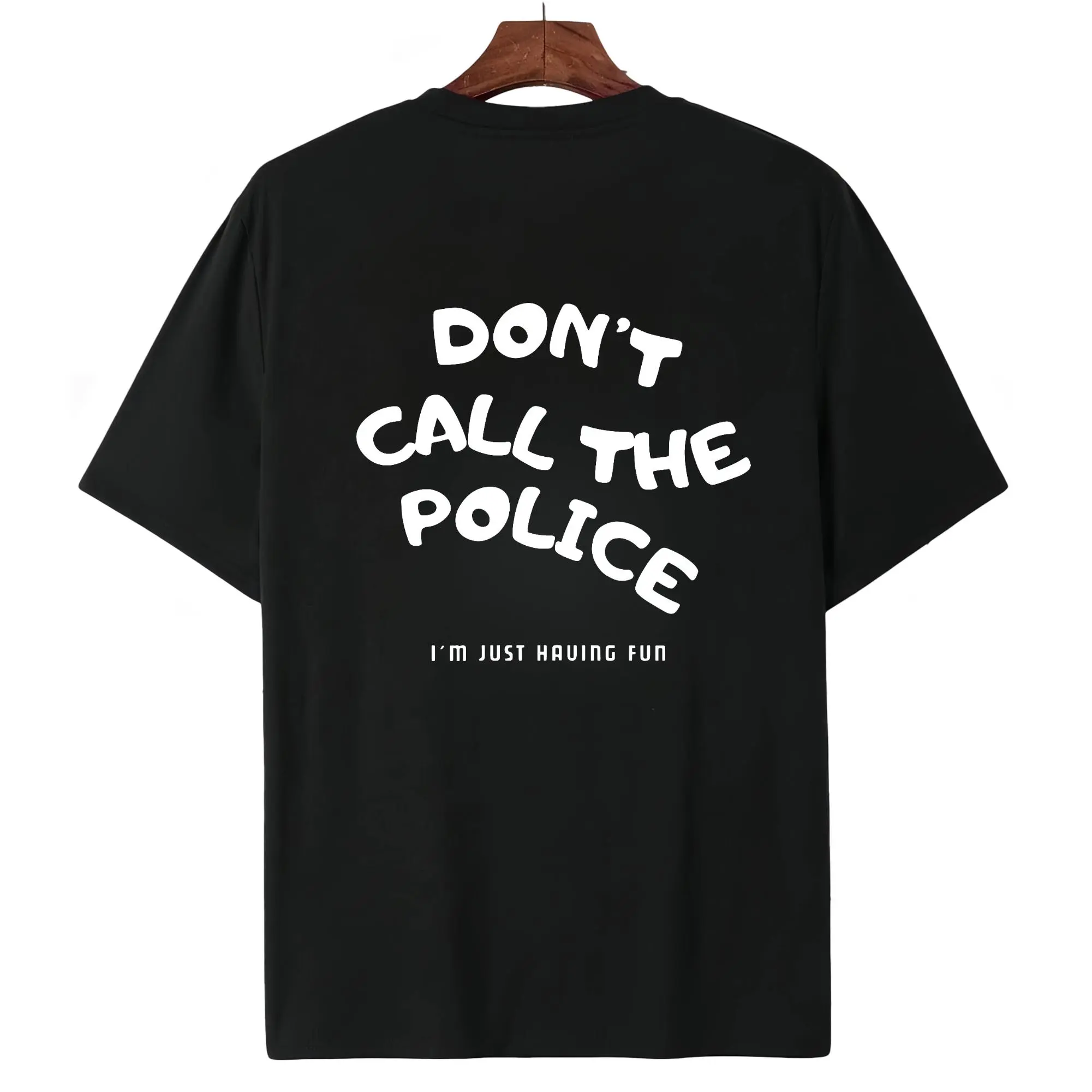 Autumn and winter Dont Call The Police Hoodie Motorcycle Hoodie - Casual Hoodie for Men and Women - Soft Cotton Comfortable Everyday Wear sweatshirt Black Unisex