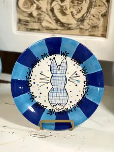 8.25 Inch Guess How Much We Love You Ceramic Plate Magnolia Lane