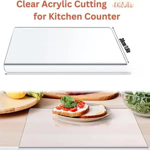 Non-Slip Acrylic Kitchen Chopping Board