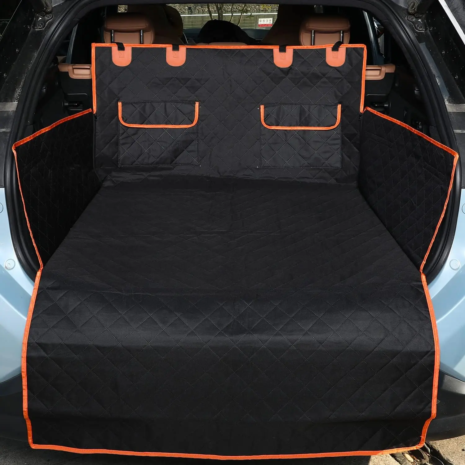 Car Seat Protector, 600D Heavy Duty Car Seat Cover for Dogs, Waterproof Dog Car Seat Cover for Back Seat, Scratch Proof Nonslip Seat Cover for Dogs in Car